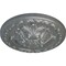 Ekena Millwork Acanthus Ceiling Medallion, Hand-Painted Platinum, 11 3/8"OD x 2"P CM11ACPLS - alternate 5